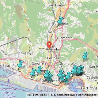 Mappa Via Trenta Giugno, 16161 Genova GE, Italia (3.174)