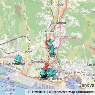 Mappa Via Trenta Giugno, 16161 Genova GE, Italia (2.55)