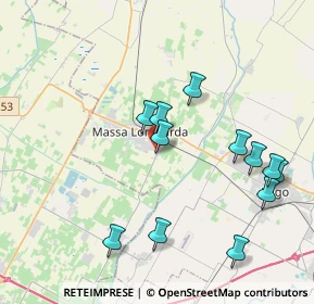 Mappa Via Santa Lucia, 48024 Massa Lombarda RA, Italia (4.12667)