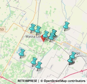 Mappa Via Santa Lucia, 48024 Massa Lombarda RA, Italia (3.84929)