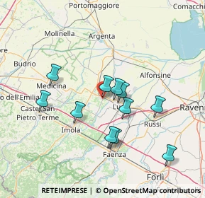 Mappa Via Santa Lucia, 48024 Massa Lombarda RA, Italia (12.98273)