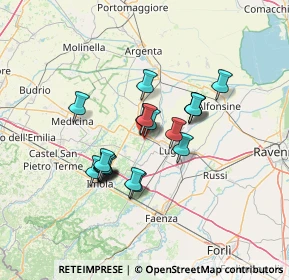 Mappa Via Santa Lucia, 48024 Massa Lombarda RA, Italia (10.735)