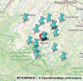 Mappa Via C. Monzani, 42035 Castelnovo ne' Monti RE, Italia (10.35368)