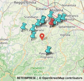 Mappa Via Piave, 41028 Serramazzoni MO, Italia (12.97625)