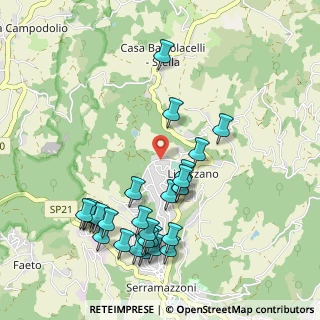 Mappa Via Piave, 41028 Serramazzoni MO, Italia (1.10741)