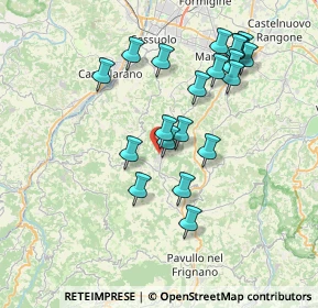 Mappa Via Piave, 41028 Serramazzoni MO, Italia (7.2155)