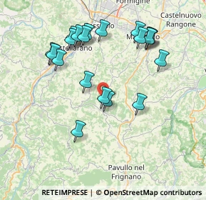 Mappa Via Piave, 41028 Serramazzoni MO, Italia (8.0155)