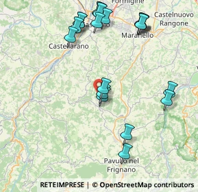 Mappa Via Piave, 41028 Serramazzoni MO, Italia (9.334)