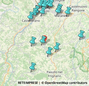 Mappa Via Piave, 41028 Serramazzoni MO, Italia (9.8675)