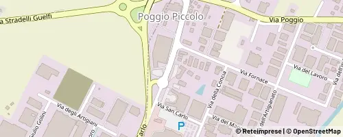 Mappa Castel Guelfo di Bologna