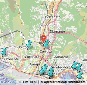 Mappa Via Al Ponte Polcevera, 16161 Genova GE, Italia (3.12364)