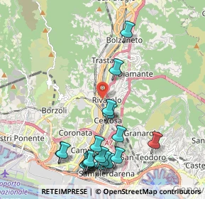 Mappa Via Al Ponte Polcevera, 16161 Genova GE, Italia (2.48)