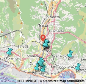 Mappa Via Al Ponte Polcevera, 16161 Genova GE, Italia (2.18364)