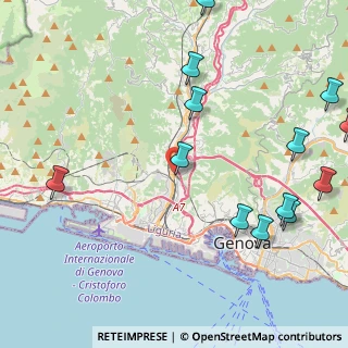 Mappa Via Al Ponte Polcevera, 16161 Genova GE, Italia (5.71308)