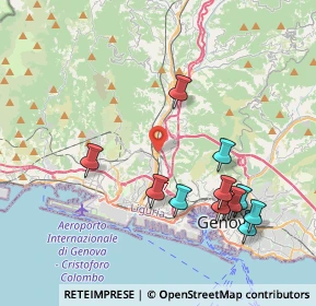 Mappa Via Al Ponte Polcevera, 16161 Genova GE, Italia (4.28083)