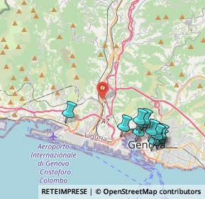 Mappa Via Al Ponte Polcevera, 16161 Genova GE, Italia (4.53167)