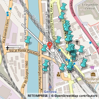 Mappa Via Al Ponte Polcevera, 16161 Genova GE, Italia (0.13276)