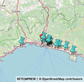 Mappa Via Al Ponte Polcevera, 16161 Genova GE, Italia (9.08615)