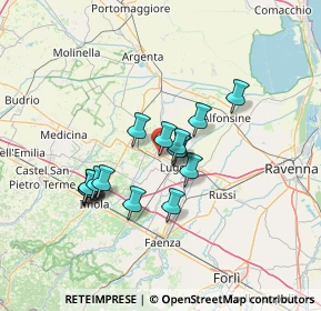 Mappa Via Gregorio Ricci Curbastro, 48020 San Vitale RA, Italia (11.16625)