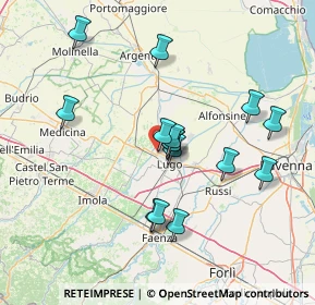 Mappa Via Gregorio Ricci Curbastro, 48020 San Vitale RA, Italia (13.45333)