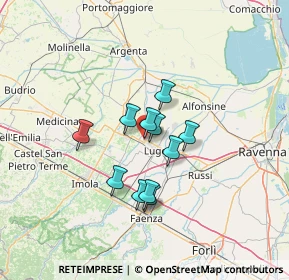 Mappa Via Gregorio Ricci Curbastro, 48020 San Vitale RA, Italia (9.62909)