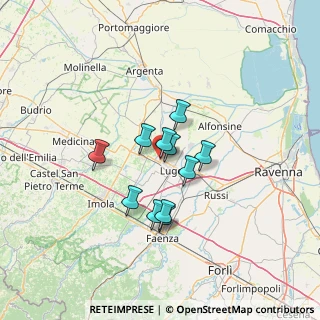 Mappa Via S. Martino, 48020 San Vitale RA, Italia (9.62909)