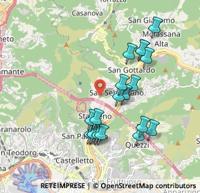 Mappa Via Campopiano, 16137 Genova GE, Italia (1.80842)