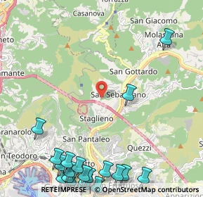 Mappa Via Campopiano, 16137 Genova GE, Italia (3.4095)