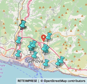 Mappa Via Campopiano, 16137 Genova GE, Italia (3.86067)