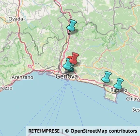 Mappa Via Campopiano, 16137 Genova GE, Italia (20.10917)