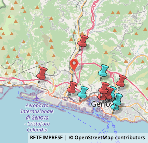 Mappa Via alla Chiesa di Rivarolo, 16161 Genova GE, Italia (4.28231)