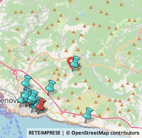 Mappa Via Fontanegli, 16165 Genova GE, Italia (5.75929)