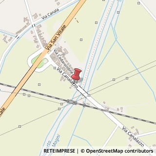 Mappa Via Canalazzo,  121, 48100 Ravenna, Ravenna (Emilia Romagna)
