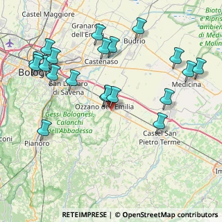 Mappa Via Ugo La Malfa, 40064 Ozzano dell'Emilia BO, Italia (9.506)