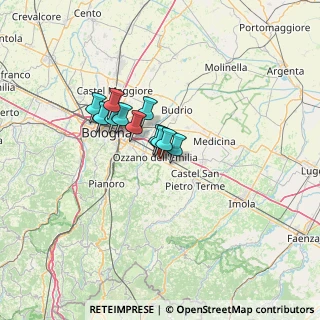 Mappa Via Ugo La Malfa, 40064 Ozzano dell'Emilia BO, Italia (8.19364)