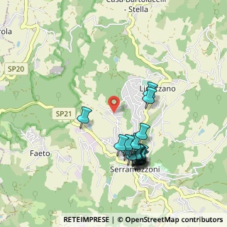 Mappa Via Asiago, 41028 Serramazzoni MO, Italia (0.976)