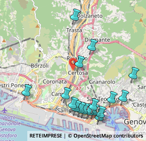 Mappa Via Trenta Giugno, 16152 Genova GE, Italia (2.50765)