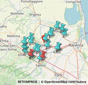 Mappa Via Carlo Scarpa, 48022 Lugo RA, Italia (11.369)