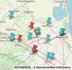 Mappa Via Carlo Scarpa, 48022 Lugo RA, Italia (16.27611)
