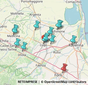 Mappa Via Carlo Scarpa, 48022 Lugo RA, Italia (13.69)