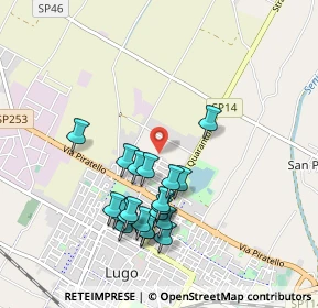 Mappa Via Carlo Scarpa, 48022 Lugo RA, Italia (0.9165)