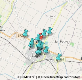 Mappa Via Carlo Scarpa, 48022 Lugo RA, Italia (1.28)