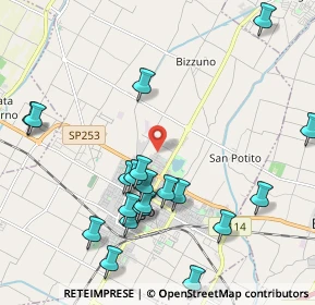 Mappa Via Carlo Scarpa, 48022 Lugo RA, Italia (2.3715)