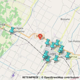 Mappa Via M. Malpighi, 48022 Lugo RA, Italia (2.43636)