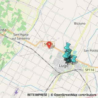 Mappa Via M. Malpighi, 48022 Lugo RA, Italia (1.91727)
