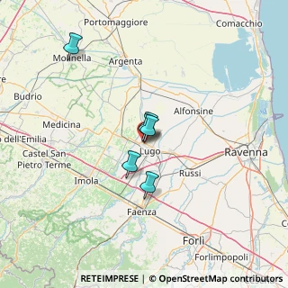 Mappa Via M. Malpighi, 48022 Lugo RA, Italia (37.53818)