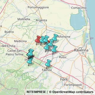 Mappa Via M. Malpighi, 48022 Lugo RA, Italia (10.34769)
