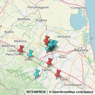 Mappa Via M. Malpighi, 48022 Lugo RA, Italia (9.73077)