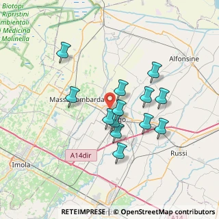 Mappa Via M. Malpighi, 48022 Lugo RA, Italia (6.09615)