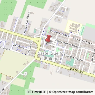 Mappa Via A. Gramsci, 4, 40023 Castel Guelfo di Bologna, Bologna (Emilia Romagna)